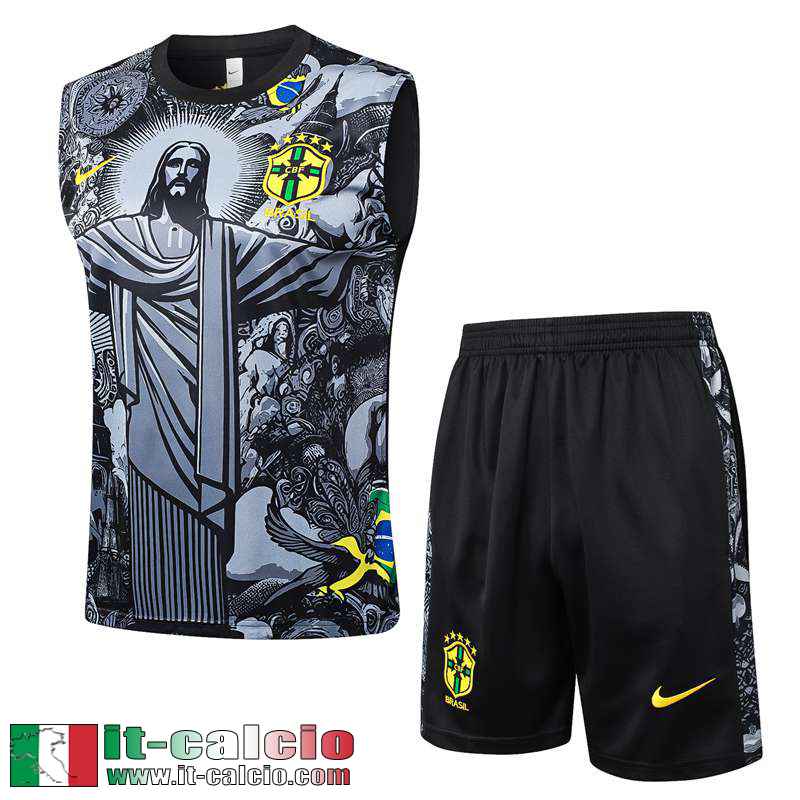 Maglietta senza maniche Brasile Uomo 2024 2025 H298