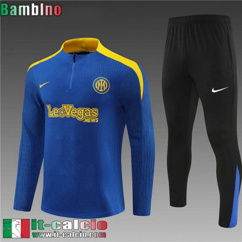 Inter milan Tute Calcio Bambini 2024 2025 C247