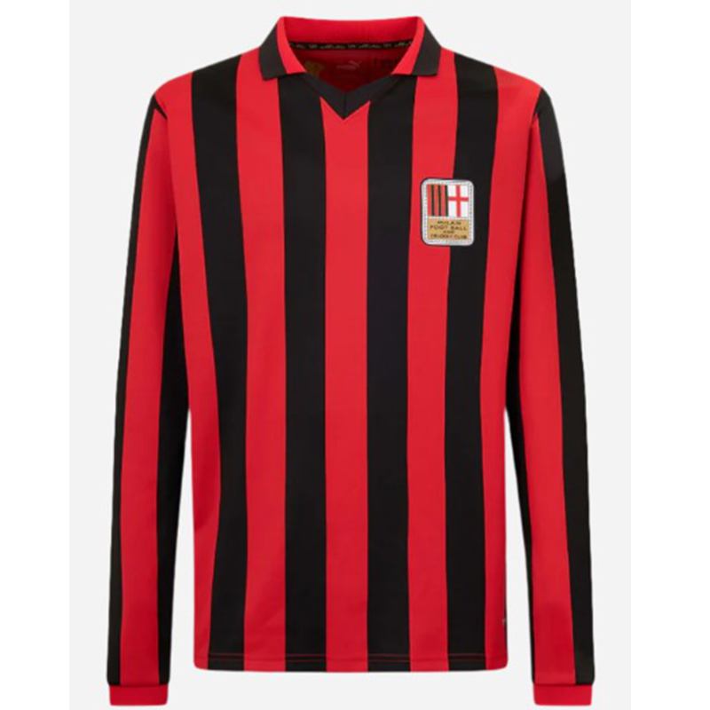 Maglia Calcio AC Milan 125th Anniversary Prima Uomo 24 25 Manga Larga