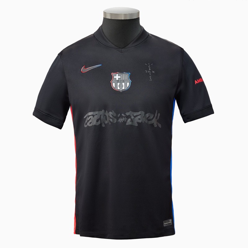 Maglia Calcio Barcellona travis scott -2 Seconda 24 25