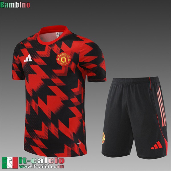 Magliette a maniche corte Manchester United Bambini 25 26 H727