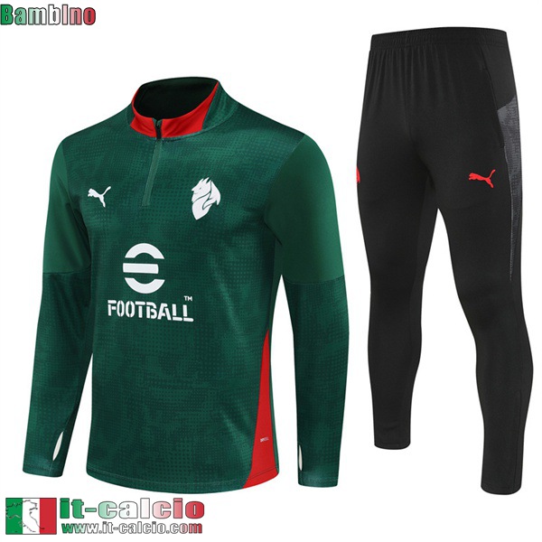 Kit: Tute Sportive Uomo AC Milan Bambini 25 26 C902