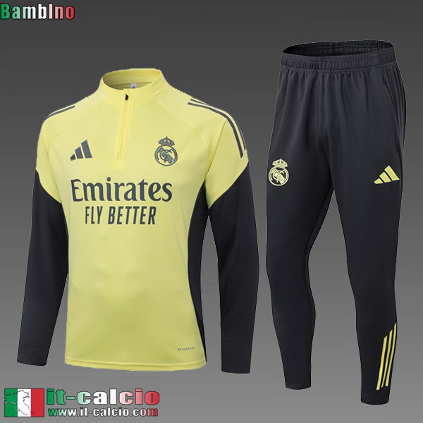 Kit: Tute Sportive Uomo Real Madrid Bambini 25 26 C907
