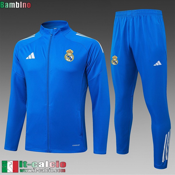 Kit: Full-Zip Giacca Real Madrid Bambini 25 26 C910