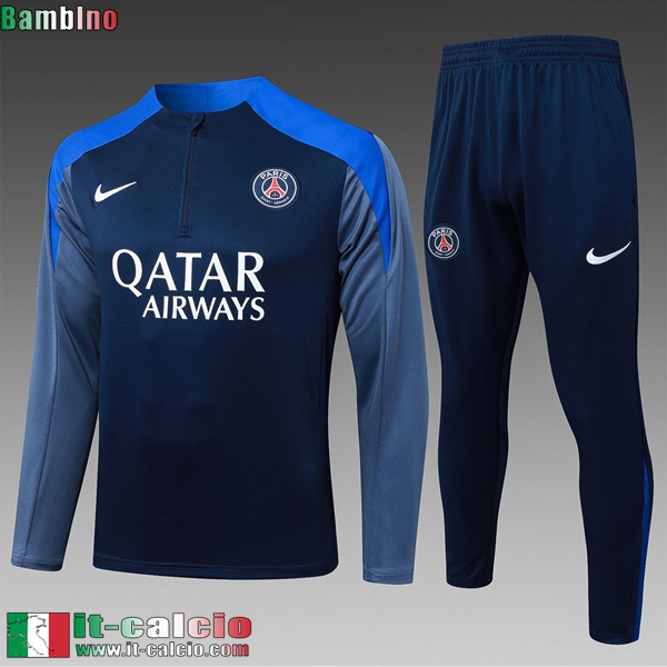 Kit: Tute Sportive Uomo PSG Bambini 25 26 C915