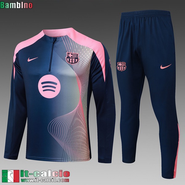 Kit: Tute Sportive Uomo Barcellona Bambini 25 26 C936