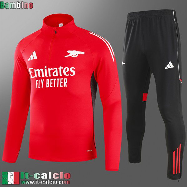 Kit: Tute Sportive Uomo Arsenal Bambini 25 26 C945