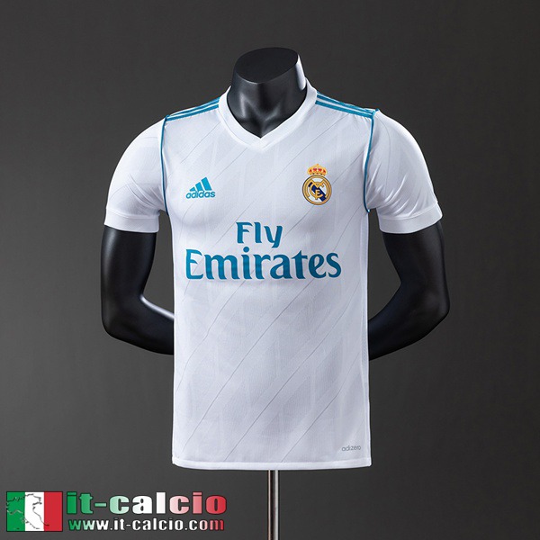 Retro Maglie Calcio Real Madrid Prima Uomo 17 18 FG1017