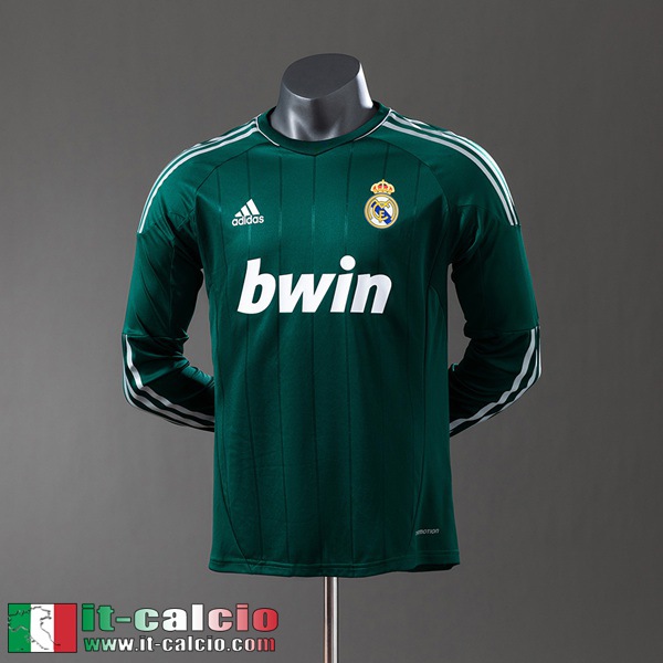 Retro Maglie Calcio Real Madrid Terza Uomo Manga Larga 12 13 FG1038