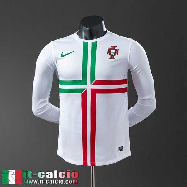 Retro Maglie Calcio Portogallo Seconda Uomo Manga Larga 2012 FG1052