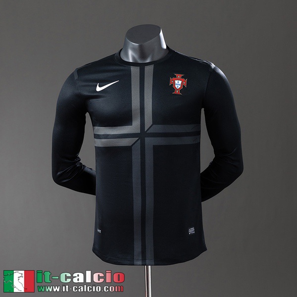 Retro Maglie Calcio Portogallo Seconda Uomo Manga Larga 2013 FG1055