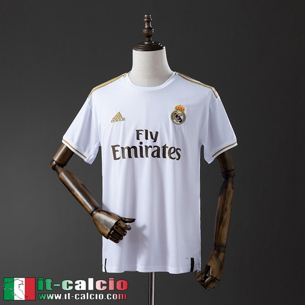 Retro Maglie Calcio Real Madrid Prima Uomo 19 20 FG1061