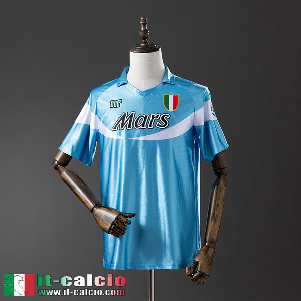 Retro Maglie Calcio Napoli Prima Uomo 90 91 FG1064