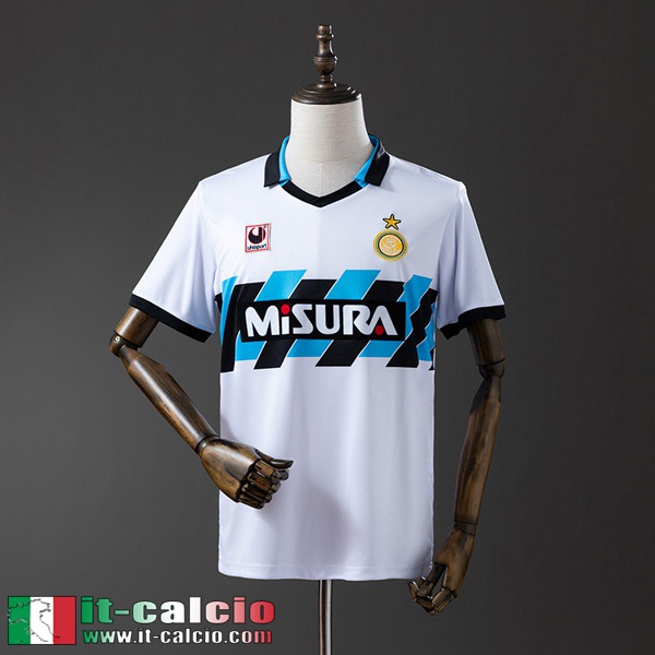 Retro Maglie Calcio Inter Milan Seconda Uomo 90 91 FG1081
