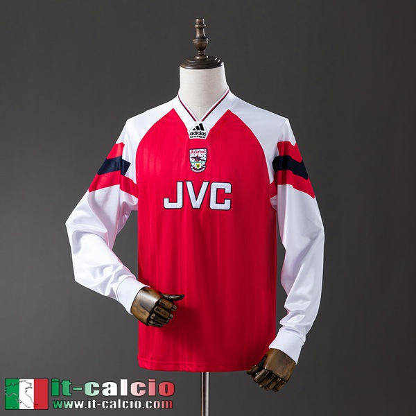 Retro Maglie Calcio Arsenal Prima Uomo Manga Larga 92 94 FG1084