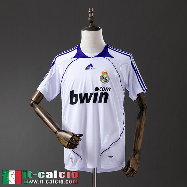 Retro Maglie Calcio Real Madrid Prima Uomo 07 08 FG1097