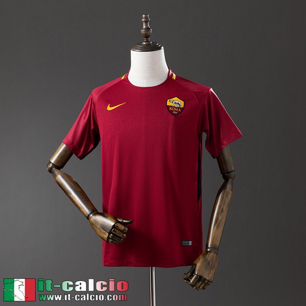 Retro Maglie Calcio Roma Prima Uomo 17 18 FG1099