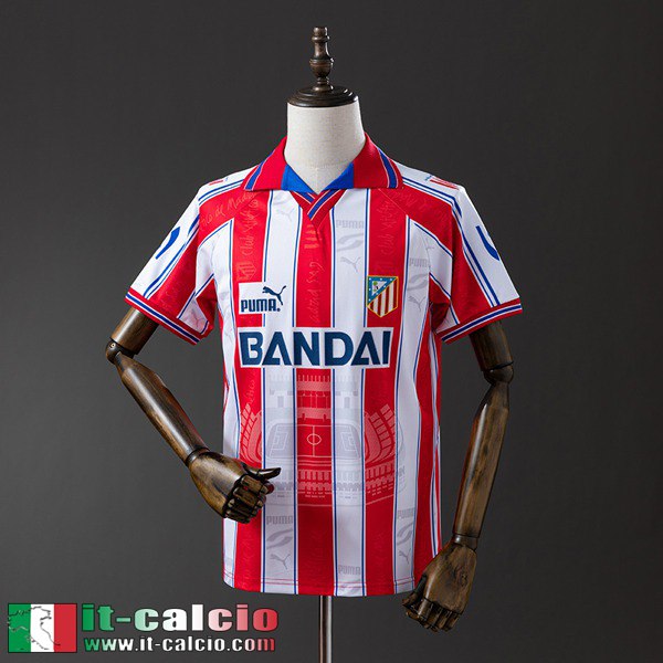 Retro Maglie Calcio Atletico Madrid Prima Uomo 96 97 FG1101