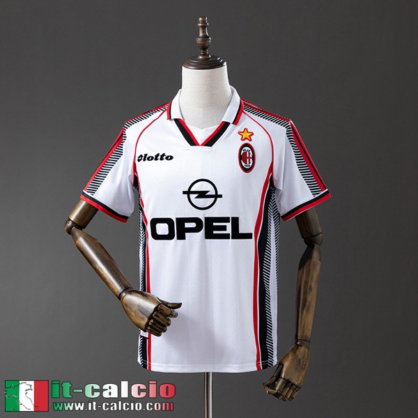 Retro Maglie Calcio AC Milan Seconda Uomo 97 98 FG1109