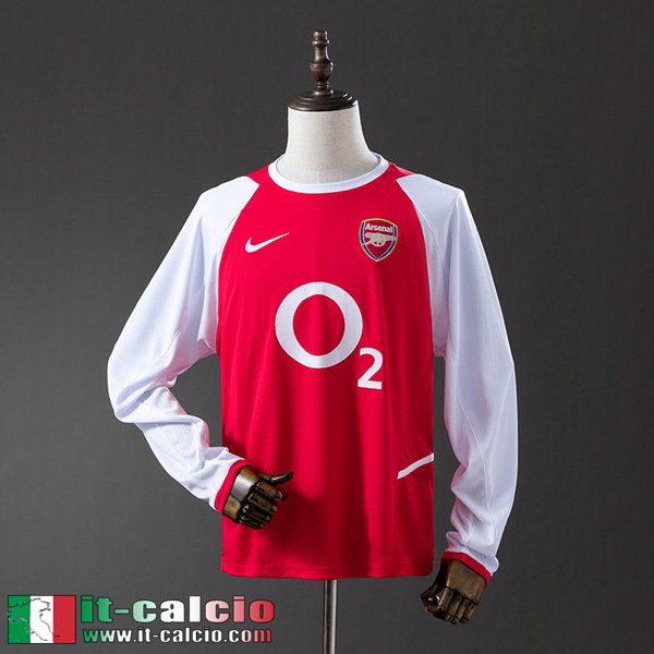 Retro Maglie Calcio Arsenal Prima Uomo Manga Larga 04 05 FG1113