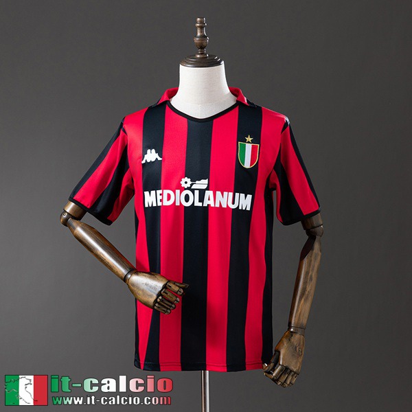 Retro Maglie Calcio AC Milan Prima Uomo 88 89 FG1125