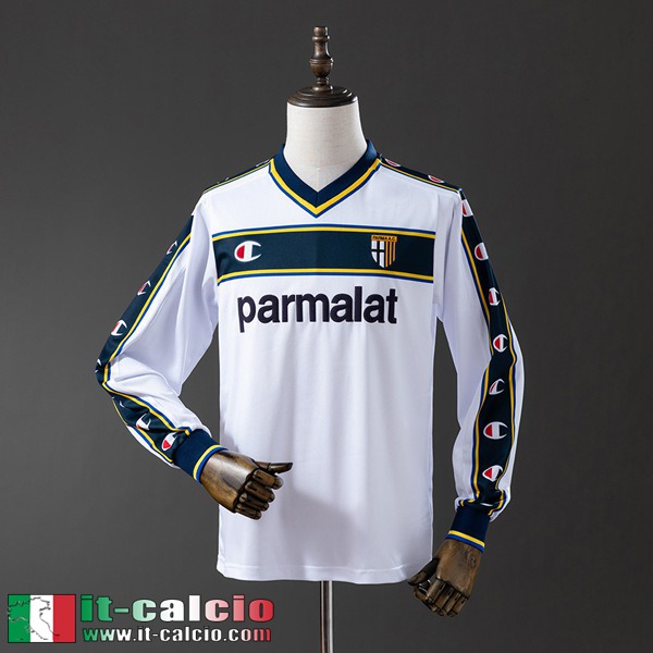Retro Maglie Calcio Parma Seconda Uomo Manga Larga 02 03 FG1140