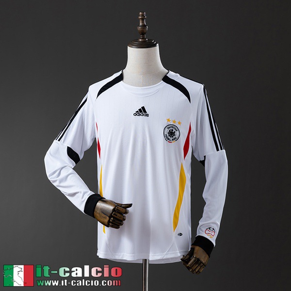 Retro Maglie Calcio Germania Prima Uomo Manga Larga 2006 FG1146