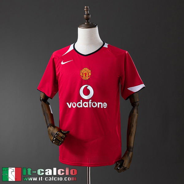 Retro Maglie Calcio Manchester United Prima Uomo 04 06 FG1162