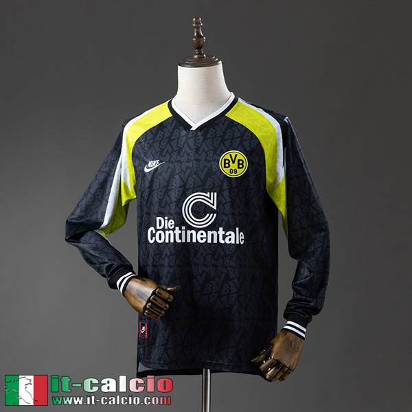 Retro Maglie Calcio Dortmund Seconda Uomo Manga Larga 95 96 FG1180