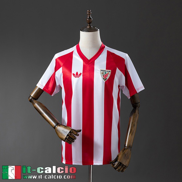Retro Maglie Calcio Athletic Bilbao Prima Uomo 86 87 FG1203