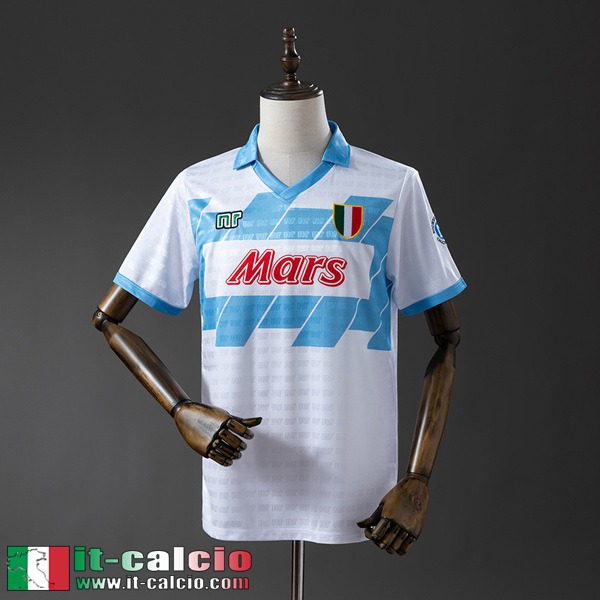 Retro Maglie Calcio Napoli Seconda Uomo 90 91 FG1206