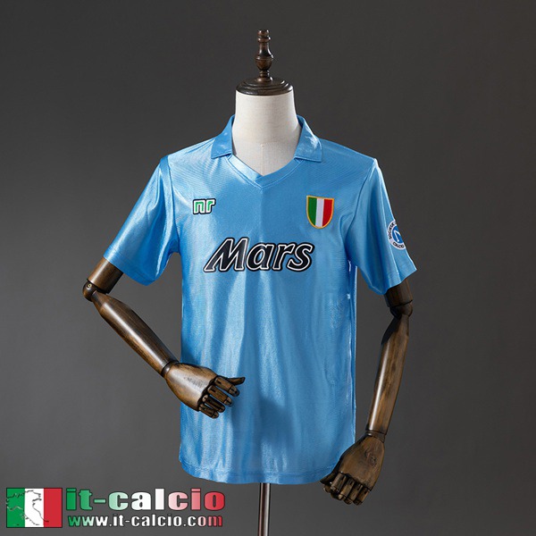 Retro Maglie Calcio Napoli Prima Uomo 90 91 FG1213