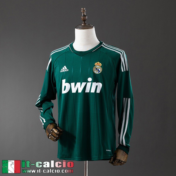 Retro Maglie Calcio Real Madrid Seconda Uomo Manga Larga 2012 13 FG857