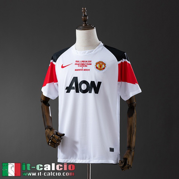 Retro Maglie Calcio Manchester United Seconda Uomo 2010 11 FG865