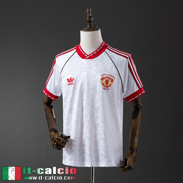 Retro Maglie Calcio Manchester United Seconda Uomo 1991 FG867