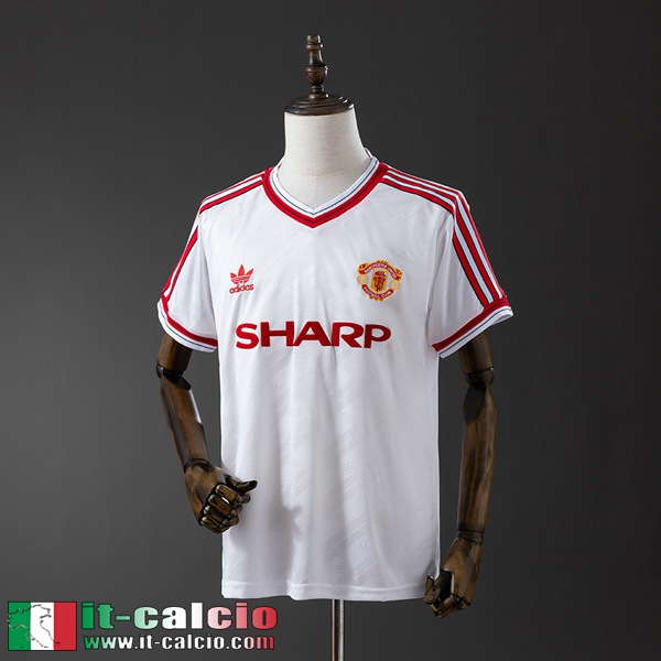 Retro Maglie Calcio Manchester United Seconda Uomo 1986 88 FG868