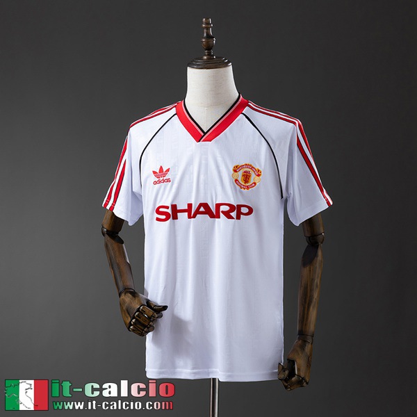 Retro Maglie Calcio Manchester United Seconda Uomo 1988 90 FG870