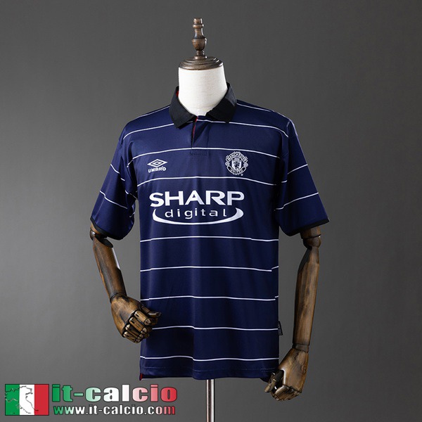 Retro Maglie Calcio Manchester United Seconda Uomo 99 00 FG882