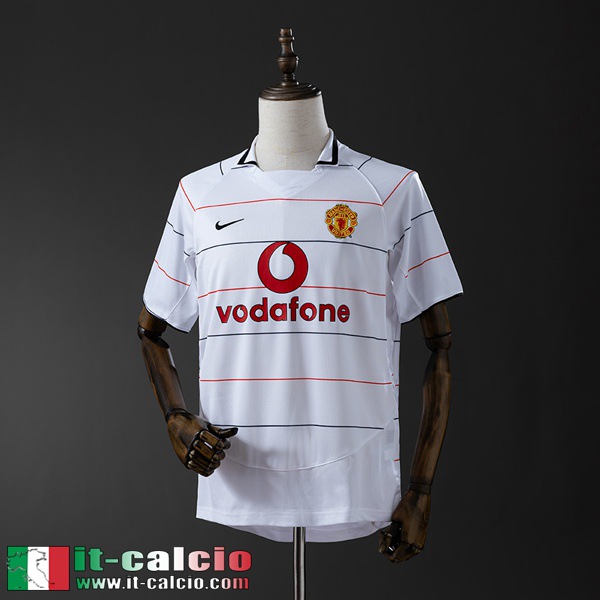 Retro Maglie Calcio Manchester United Seconda Uomo 03 05 FG887