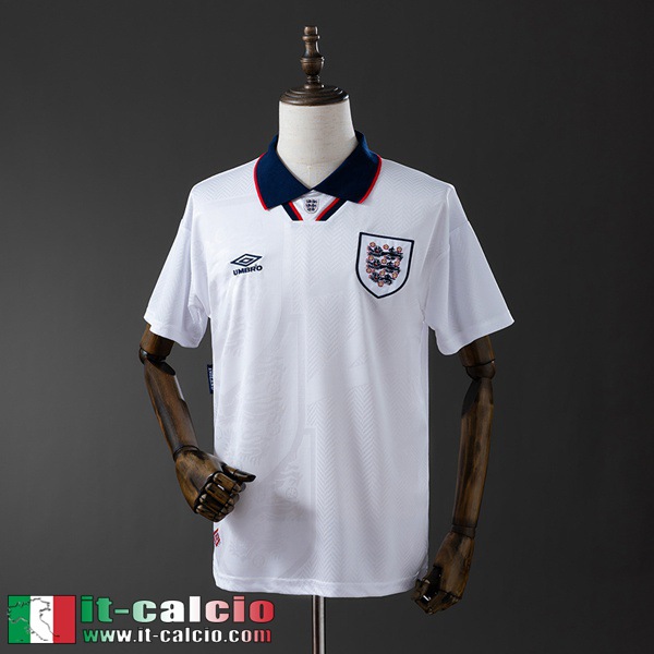 Retro Maglie Calcio Inghilterra Prima Uomo 94 95 FG889