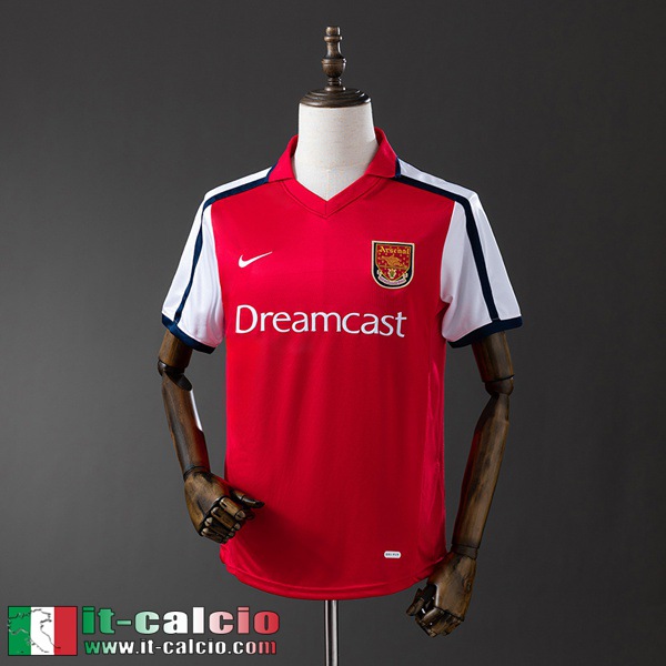 Retro Maglie Calcio Arsenal Prima Uomo 01 02 FG895