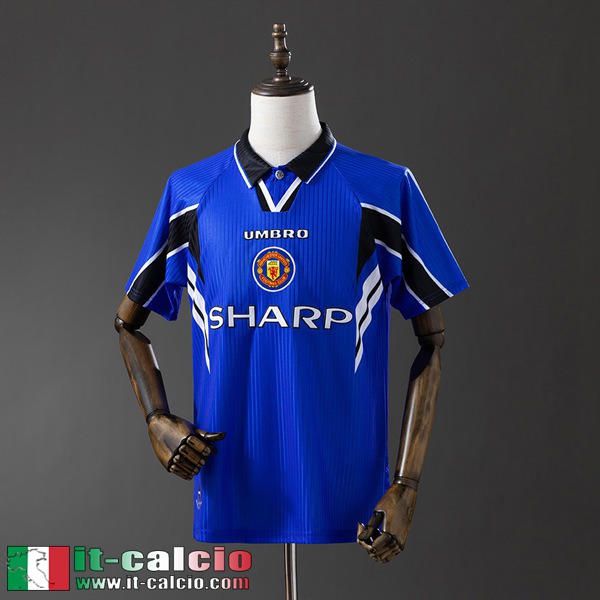 Retro Maglie Calcio Manchester United Seconda Uomo 96 98 FG925