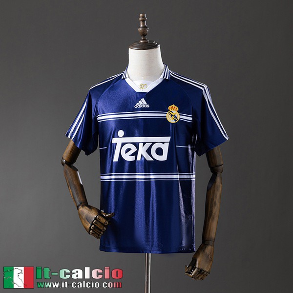 Retro Maglie Calcio Real Madrid Seconda Uomo 98 99 FG928