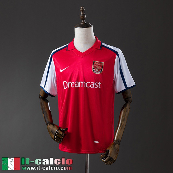 Retro Maglie Calcio Arsenal Prima Uomo 01 02 FG936