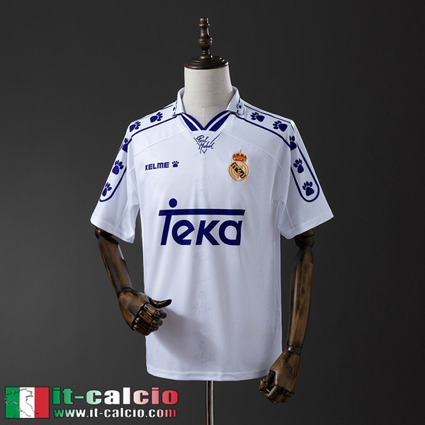 Retro Maglie Calcio Real Madrid Prima Uomo 94 96 FG945