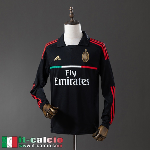 Retro Maglie Calcio AC Milan Seconda Uomo Manga Larga 11 12 FG948