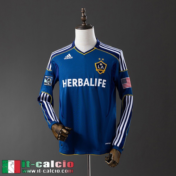 Retro Maglie Calcio LA Galaxy Seconda Uomo Manga Larga 11 12 FG951