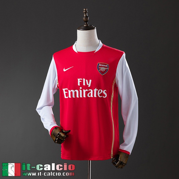 Retro Maglie Calcio Arsenal Prima Uomo Manga Larga 06 07 FG968