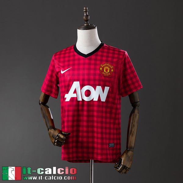 Retro Maglie Calcio Manchester United Prima Uomo 12 13 FG974