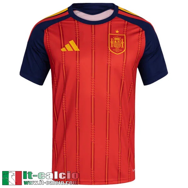 Maglie Calcio Spagna Prima Uomo 2026 Coppa Del Mondo
